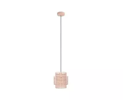 Подвесной светильник OLTAMAR, 1X40W (E27), D210, сталь, песочный, 390146