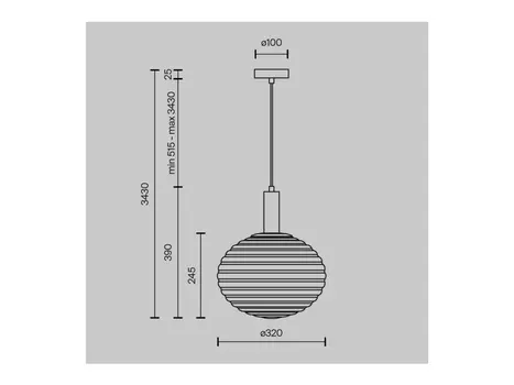 Подвесной светильник Reels
