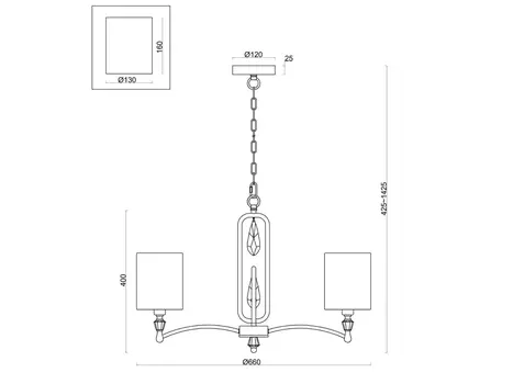 Подвесной светильник Riverside