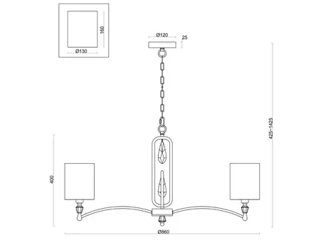 Подвесной светильник Riverside