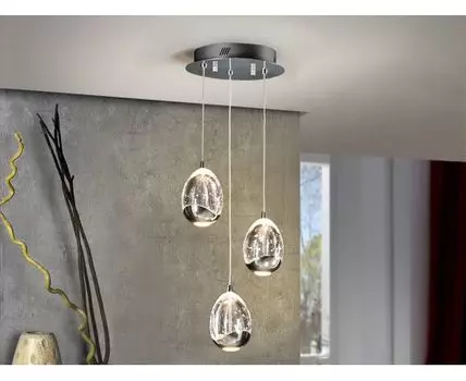 Подвесной светильник Rocio LED 3L хром