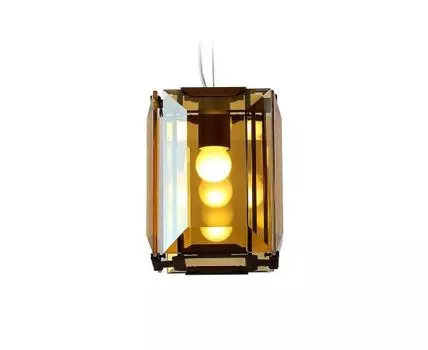 Подвесной светильник с хрусталем Traditional (янтарь, 15)