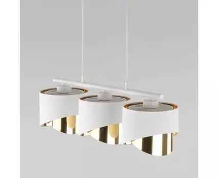 Подвесной светильник с тканевыми абажурами 4821 Grant White