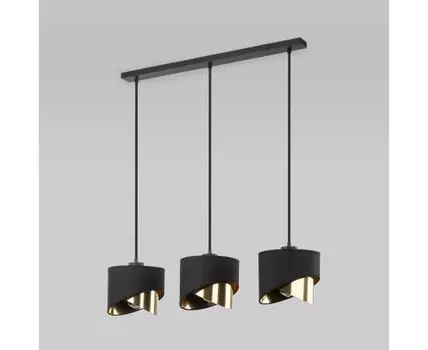 Подвесной светильник с тканевыми абажурами TK Lighting Grant Black