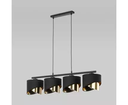 Подвесной светильник с тканевыми абажурами TK Lighting Grant Black