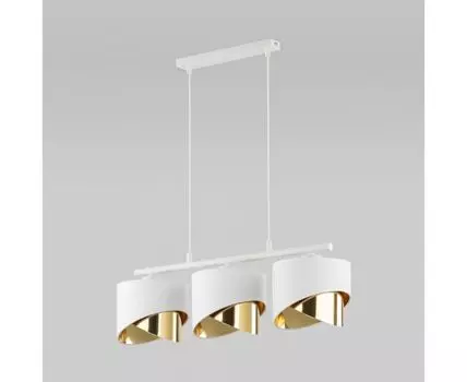 Подвесной светильник с тканевыми абажурами TK Lighting Grant White