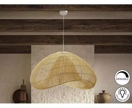Подвесной светильник Sabah из натурального ротанга 100CM