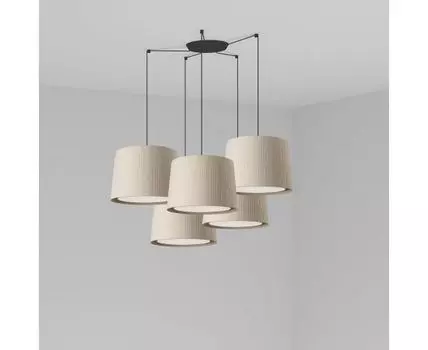 Подвесной светильник Samba черный/бежевый