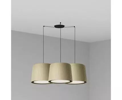 Подвесной светильник Samba черный/зеленый 3L