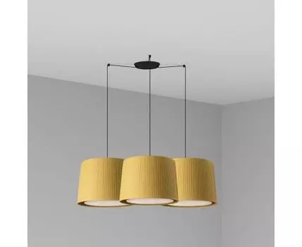 Подвесной светильник Samba черный/желтый 3L