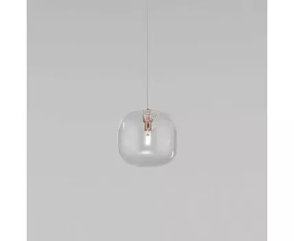 Подвесной светильник со стеклянным плафоном 50128/1 золото