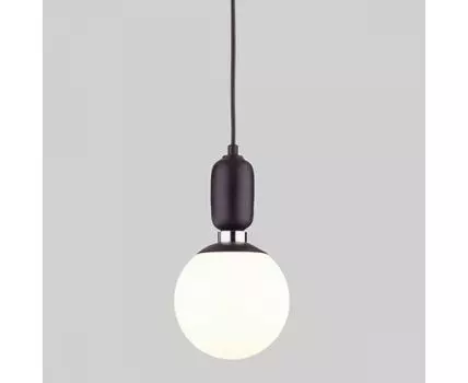 Подвесной светильник со стеклянным плафоном 50158/1 черный