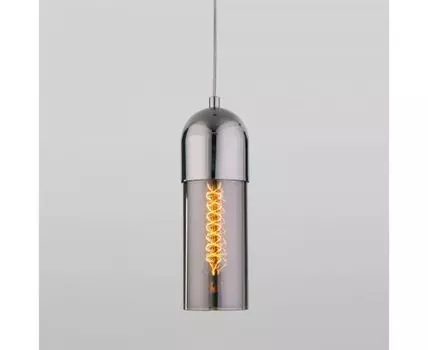 Подвесной светильник со стеклянным плафоном 50180/1 дымчатый