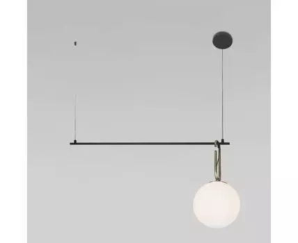 Подвесной светильник со стеклянным плафоном 70143/1 черный