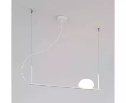 Подвесной светильник со стеклянным плафоном 70145/1 белый