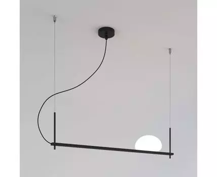 Подвесной светильник со стеклянным плафоном 70145/1 черный