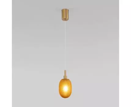 Подвесной светильник со стеклянным плафоном Pineapple Eurosvet