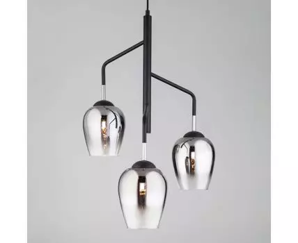 Подвесной светильник со стеклянными плафонами 50086/3 хром