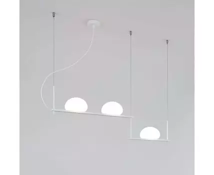 Подвесной светильник со стеклянными плафонами 70145/3 белый