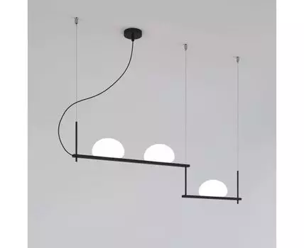 Подвесной светильник со стеклянными плафонами 70145/3 черный