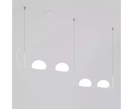 Подвесной светильник со стеклянными плафонами 70145/4 белый