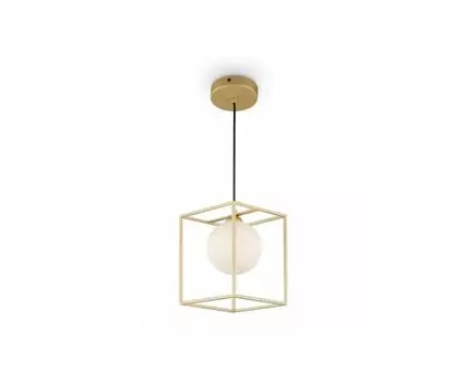 Подвесной светильник Trinity (белый, золотистый, 16,5)