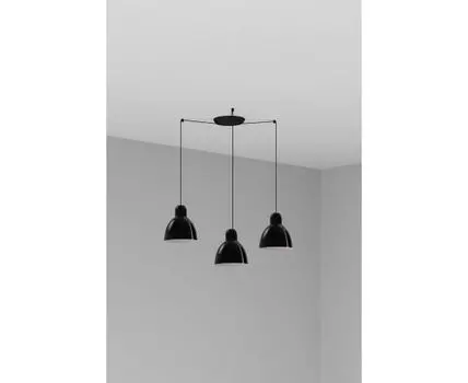 Подвесной светильник VENICE 200 3L черный 1xE27 3L