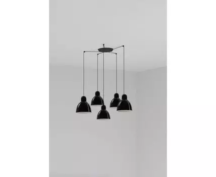 Подвесной светильник VENICE 200 5L черный 1xE27 5L