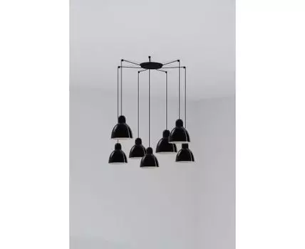 Подвесной светильник VENICE 200 7L черный 1xE27 7L