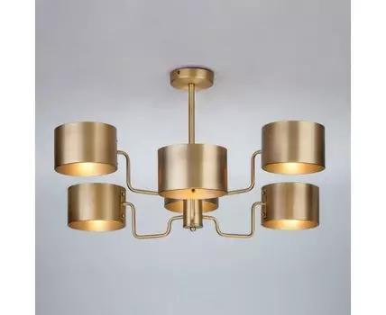 Подвесной светильник в стиле лофт 293/6 античная бронза