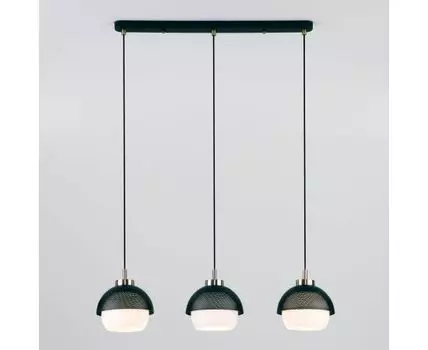 Подвесной светильник в стиле лофт 50106/3 античная бронза / черный