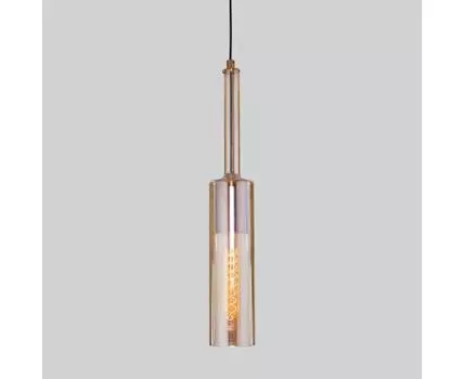 Подвесной светильник в стиле лофт 50226/1 янтарный