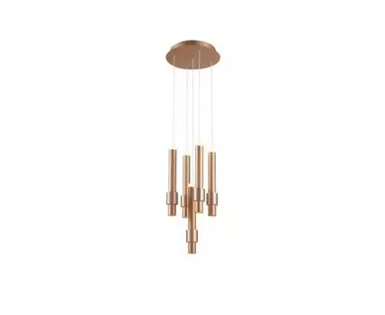 Подвесной светильник (золотистый, шампань)