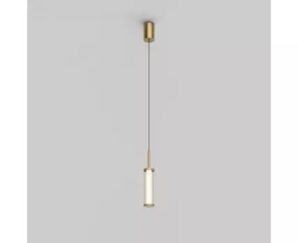 Подвесной светодиодный светильник 50386/1 LED латунь