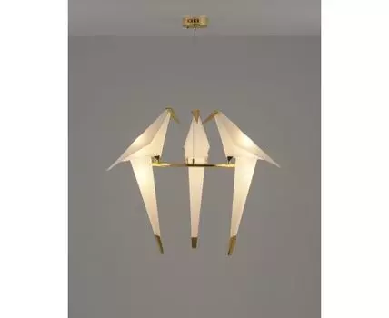 Подвесной светодиодный светильник Moderli V3071-3PL origami Birds 3*LED*6W