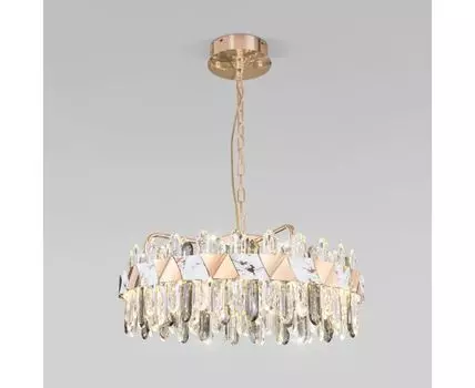 Подвесной светодиодный светильник с хрусталем 419/1