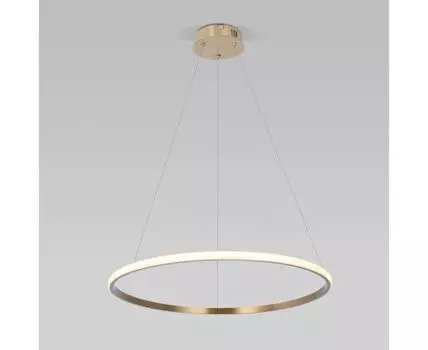 Подвесной светодиодный светильник с регулировкой цветовой температуры и яркости 90264/1 латунь