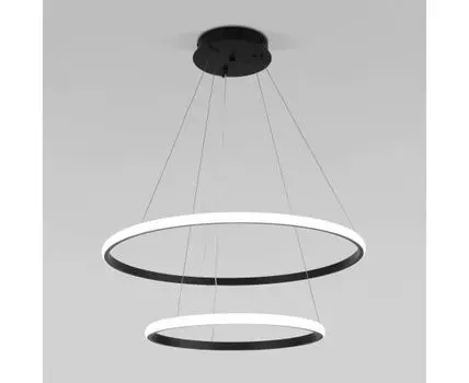 Подвесной светодиодный светильник с регулировкой цветовой температуры и яркости 90264/2 черный