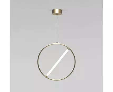 Подвесной светодиодный светильник с регулировкой цветовой температуры и яркости 90281/1 бронза