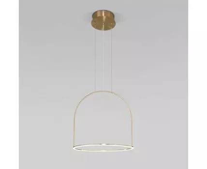 Подвесной светодиодный светильник с регулировкой цветовой температуры и яркости 90322/1 латунь
