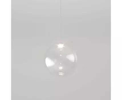 Подвесной светодиодный светильник со стеклянным плафоном 50231/1 LED прозрачный