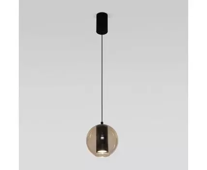 Подвесной светодиодный светильник со стеклянным плафоном 50258/1 LED бежевый