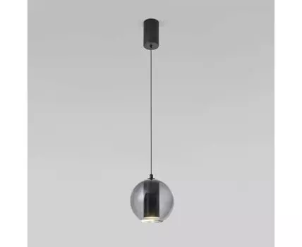 Подвесной светодиодный светильник со стеклянным плафоном 50258/1 LED дымчатый