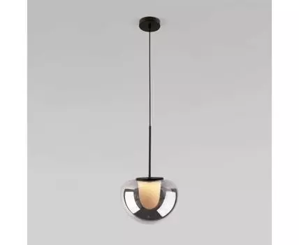 Подвесной светодиодный светильник со стеклянным плафоном 90325/1 черный