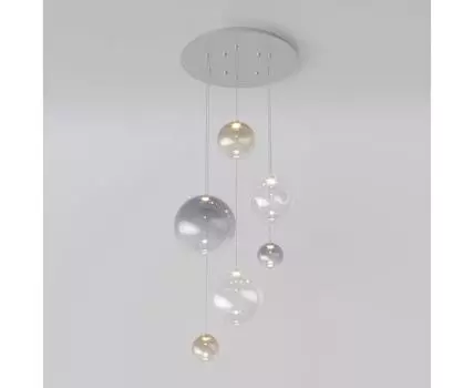 Подвесной светодиодный светильник со стеклянными плафонами 50230 LED