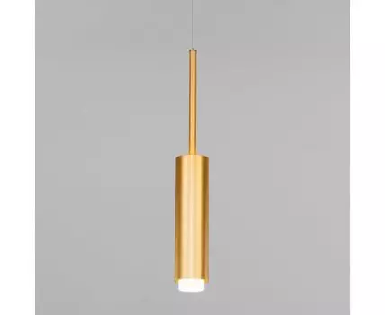 Подвесной светодиодный светильник в стиле лофт 50203/1 LED матовое золото