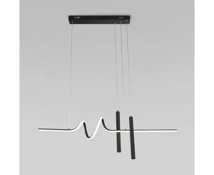 Подвесной светодиодный светильник в стиле минимализм 90267/2 черный