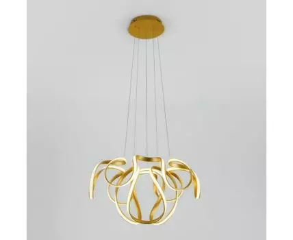 Подвесной светодиодный светильник в стиле минимализм 90138/2 золото