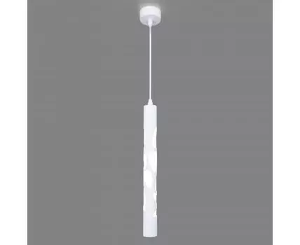 Подвесной светодиодный светильник в стиле минимализм DLR037 12W 4200K белый матовый