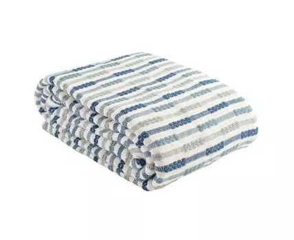 Покрывало из хлопка в полоску Ethnic